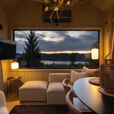 Fugleredet 4 - Tv-Designhytte - Mjosa-Utsikt - 30 Min Osl 3*