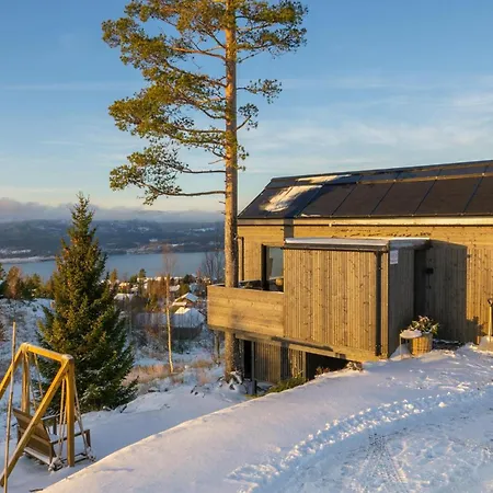 Fugleredet 4 - Tv-Designhytte - Mjosa-Utsikt - 30 Min Osl 3* Eina